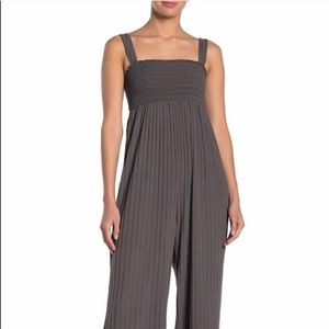 Show Me Your Mumu smocked rib knit jumpsuit